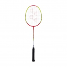 Yonex Badminton Racket Nanoflare 100 pink/yellow - strung -